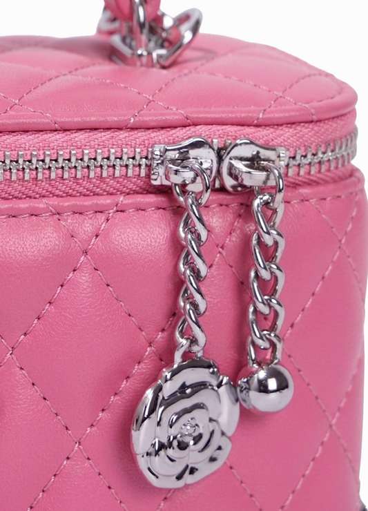QUILTED CHAIN BOX BAG(MMA1074) <Bundle>