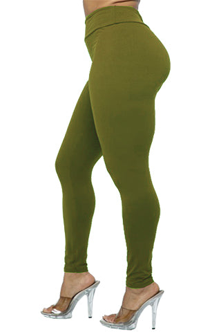 SOLID SEAMLESS LEGGINGS(DWL3301) <Bundle>