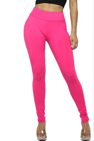 SOLID SEAMLESS LEGGINGS(DWL3301) <Bundle>