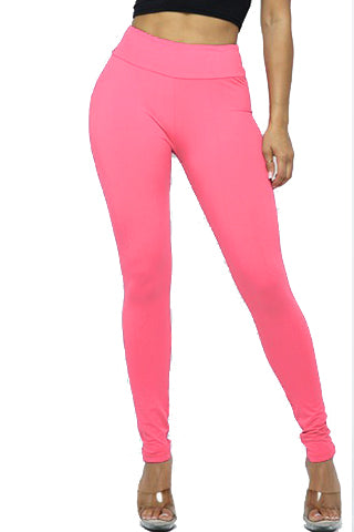 SOLID SEAMLESS LEGGINGS(DWL3301) <Bundle>
