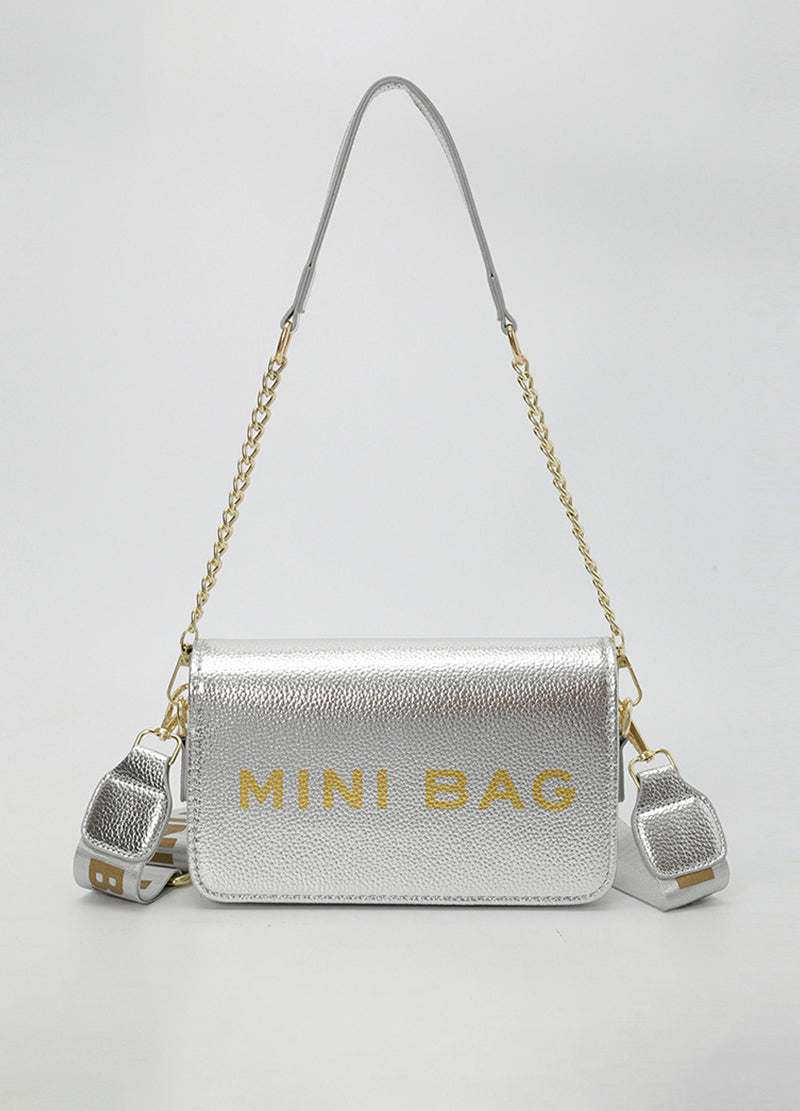 PEARLESCENT PU MINI BAG(MMA1069) <Bundle>