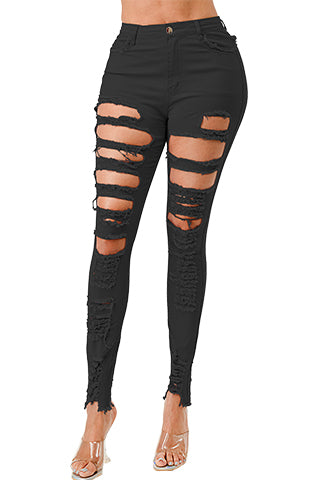 COLORFUL RIPPED PANTS(MMB1004) <Bundle>