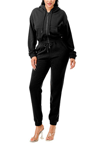 SOFT COMFY FLEECE HOODIE SET(MMS3005) <Bundle>