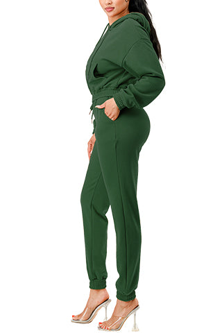 SOFT COMFY FLEECE HOODIE SET(MMS3005) <Bundle>