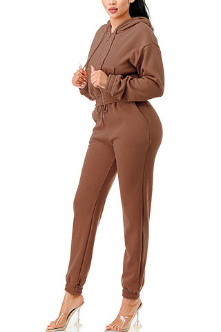 SOFT COMFY FLEECE HOODIE SET(MMS3005) <Bundle>