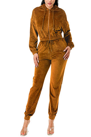 COMFY VELOUR HOODIE SET(MMS3006) <Bundle>