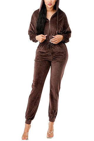 COMFY VELOUR HOODIE SET(MMS3006) <Bundle>