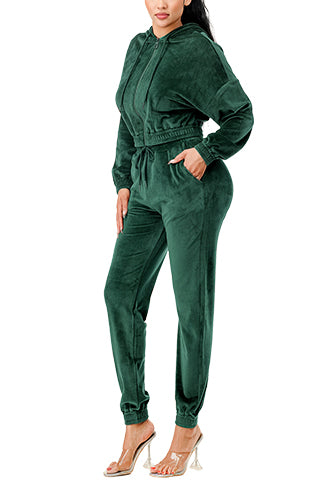 COMFY VELOUR HOODIE SET(MMS3006) <Bundle>