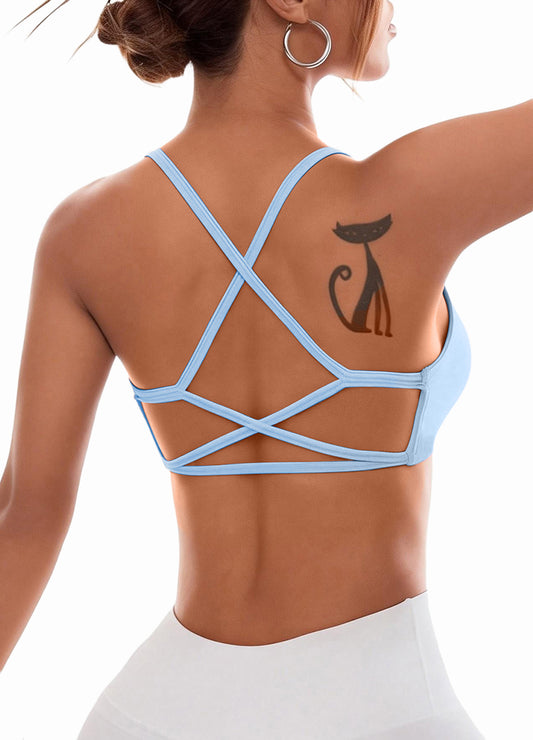 CROSS-BACK OPEN BRA TOP(MMT1010) <Bundle>