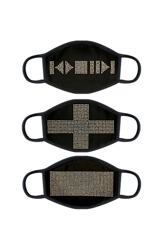 SOLID FASHION MASK - COLOR MIX 11COLOR(FASHION MASK) <Bundle>