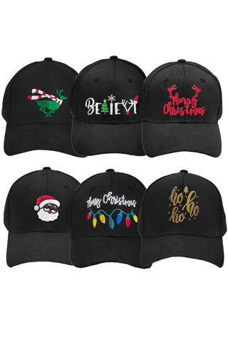 HOLIDAYS CHRISTMAS BASEBALL CAP(HA0075SET) <Bundle>