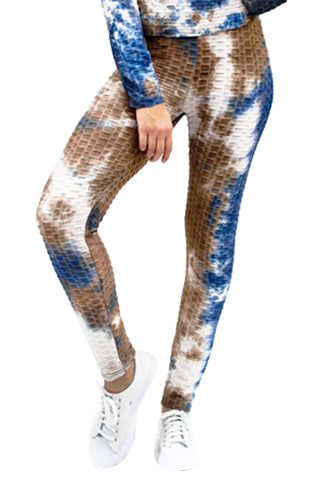 TIE DYE BOOTY LONG LEGGINGS(KP3001T) <Bundle>