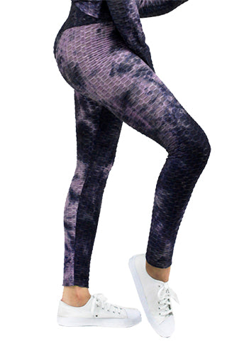 TIE DYE BOOTY LONG LEGGINGS(KP3001T) <Bundle>