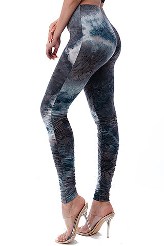 TIEDYE STACK LEGGINGS(LGTD9059) <Bundle>
