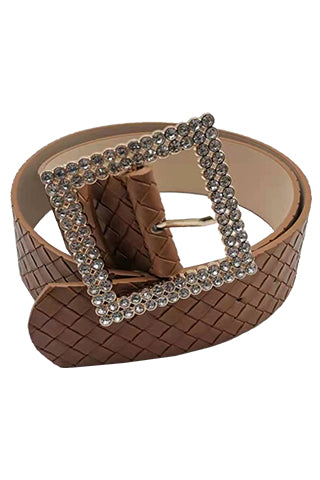 PU GOLD CL STONE BELT 34.5"L*1.9"W(MA0206) <Bundle>