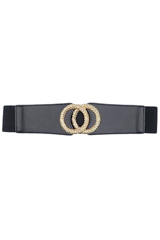 PU GOLD ELASTIC BELT 34.5"L*2.5"W(MA0228) <Bundle>