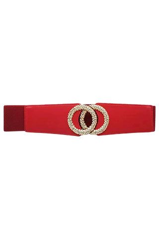PU GOLD ELASTIC BELT 34.5"L*2.5"W(MA0228) <Bundle>