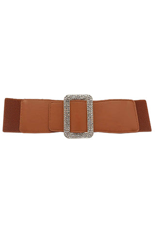 PU GOLD ELASTIC BELT 34.5"L*3"W(MA0230) <Bundle>
