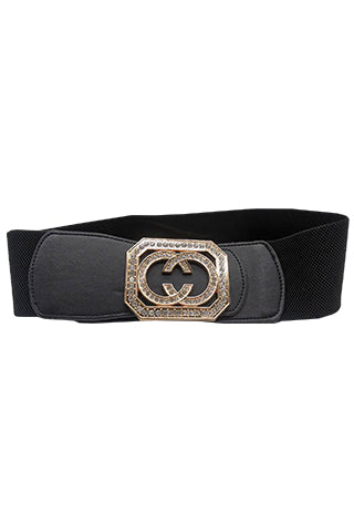 PU GOLD ELASTIC BELT 34.5"L*3"W(MA0231) <Bundle>