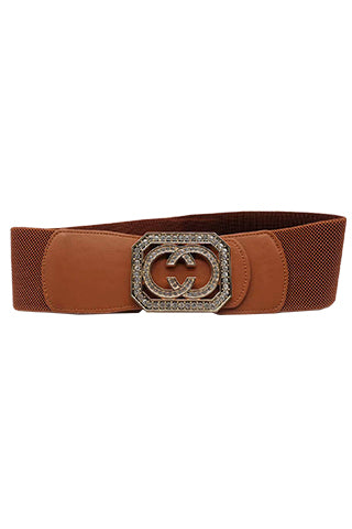 PU GOLD ELASTIC BELT 34.5"L*3"W(MA0231) <Bundle>