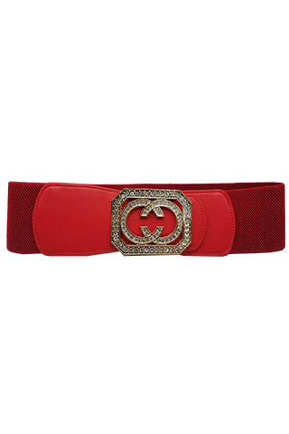 PU GOLD ELASTIC BELT 34.5"L*3"W(MA0231) <Bundle>