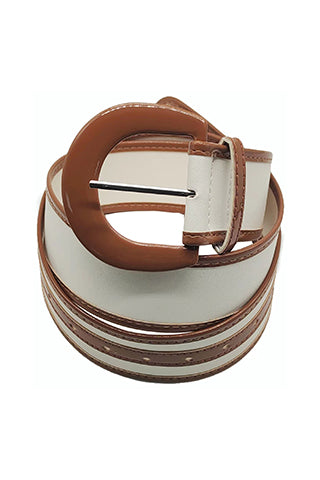 COLOR COATING BUCKLE BELT 47"L *1.85"W(MA0295) <Bundle>
