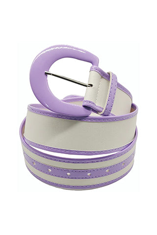 COLOR COATING BUCKLE BELT 47"L *1.85"W(MA0295) <Bundle>