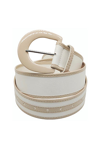 COLOR COATING BUCKLE BELT 47"L *1.85"W(MA0295) <Bundle>