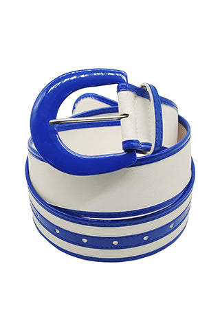COLOR COATING BUCKLE BELT 47"L *1.85"W(MA0295) <Bundle>