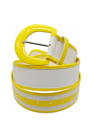 COLOR COATING BUCKLE BELT 47"L *1.85"W(MA0295) <Bundle>