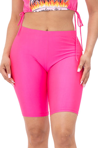 NYLON BIKER SHORTS(P6323) <Bundle>