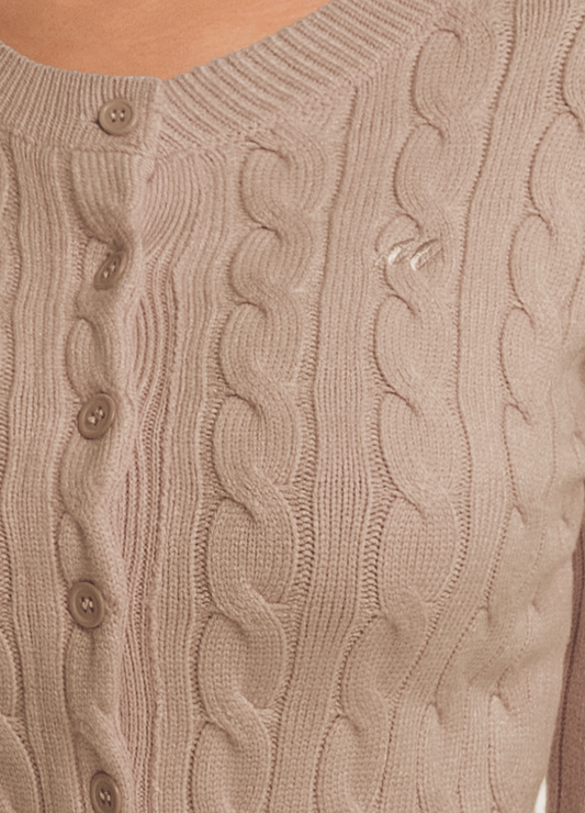 CABLE-KNIT CLASSIC CARDIGAN SWEATER(MMT7005) <Bundle>