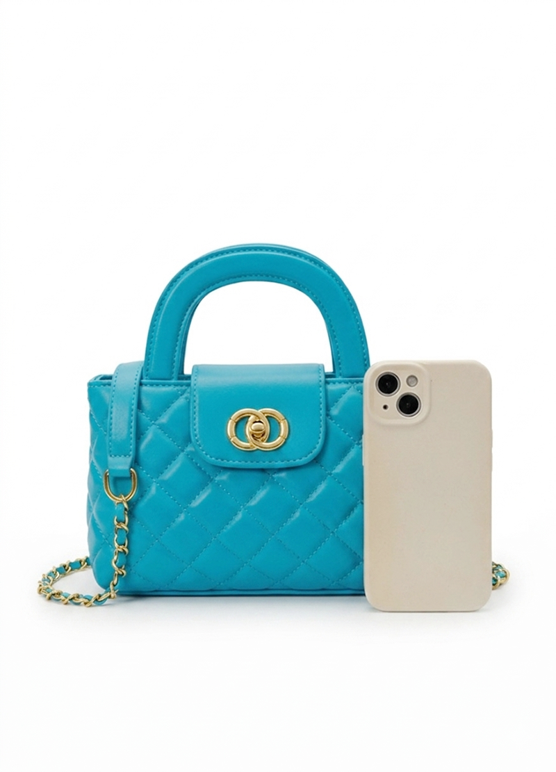 CLASSIC QUILTED CHAIN KELLY BAG(MMA1073) <Bundle>
