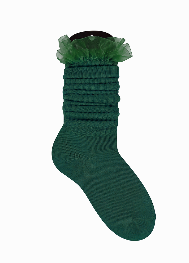 COLORFUL MESH LACE SLOUCH SOCKS(DWA5004) <Bundle>