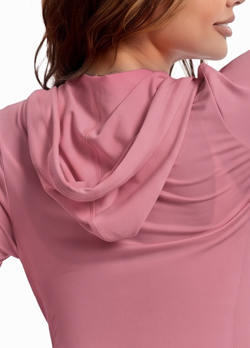 BASIC SEAMLESS HOODIE ZIP UP SET(DWS1001R) <Bundle>