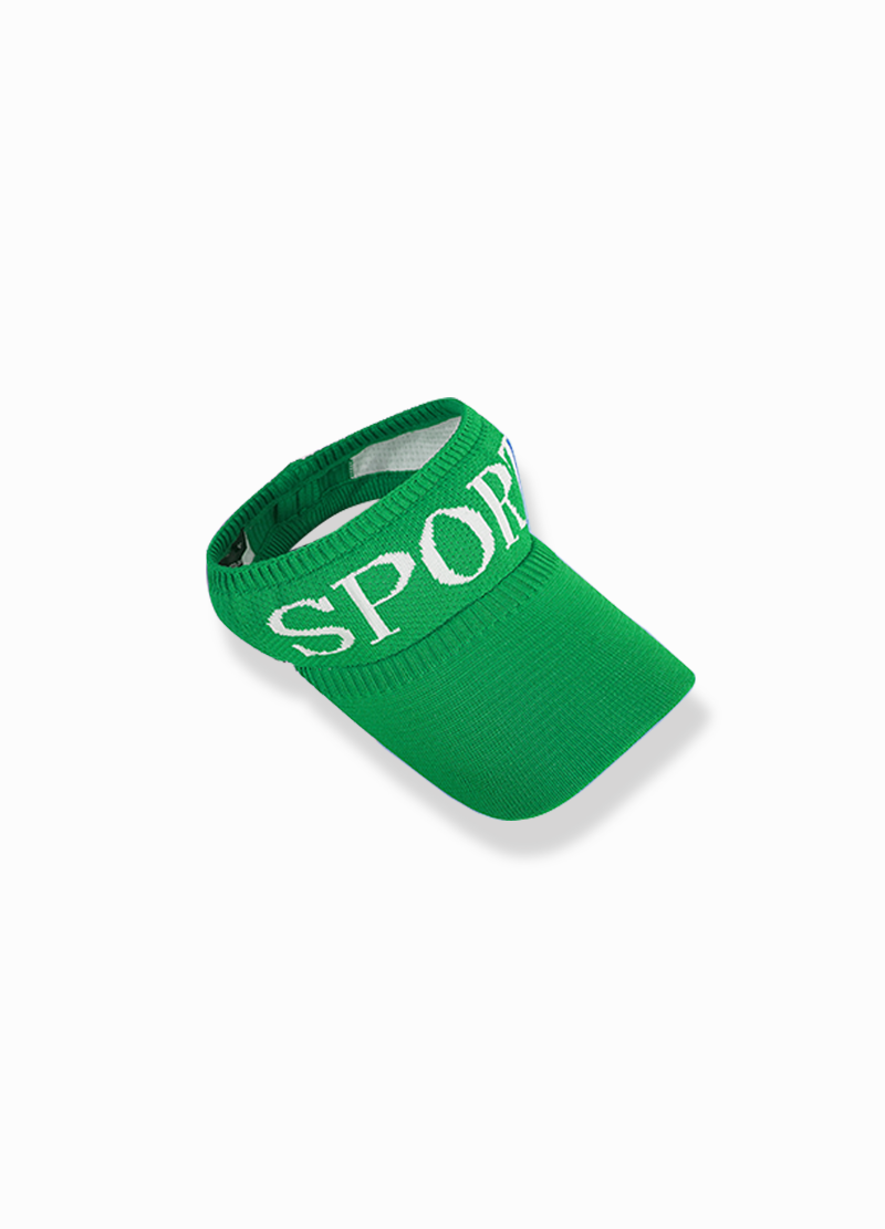 SPORTY KNIT VISOR CAP(MMA3009) <Bundle>