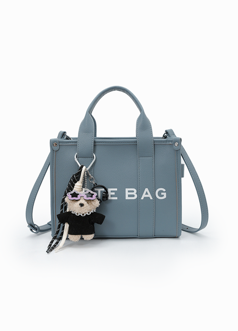 LUXURY LARGE TOTE BAG WITH CHARM(MMA1082) <Bundle>