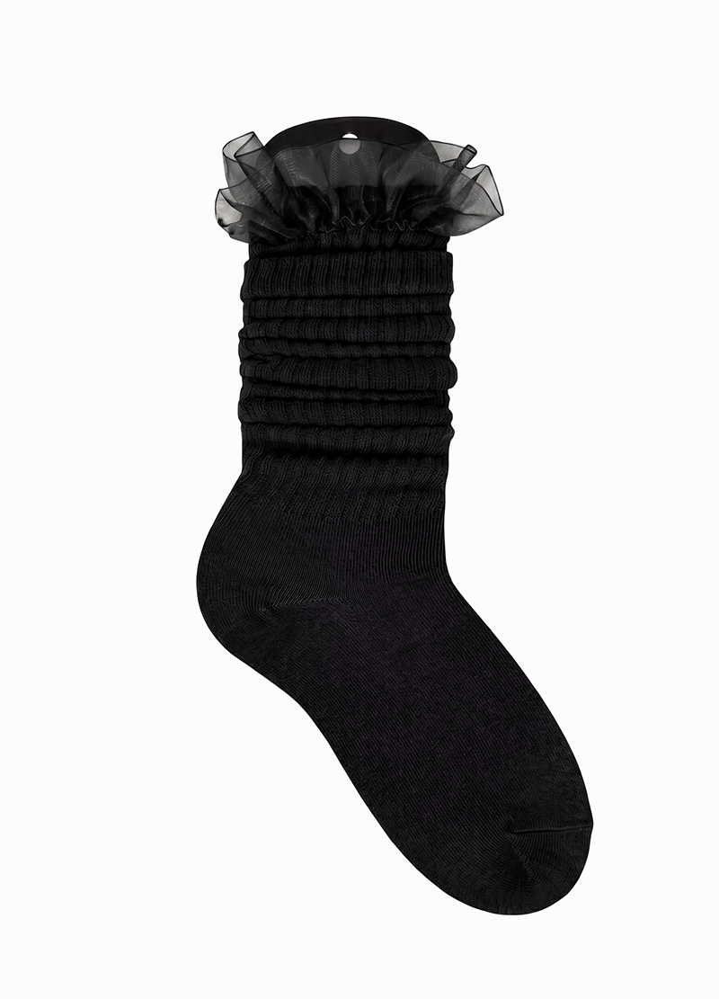 COLORFUL MESH LACE SLOUCH SOCKS(DWA5004) <Bundle>