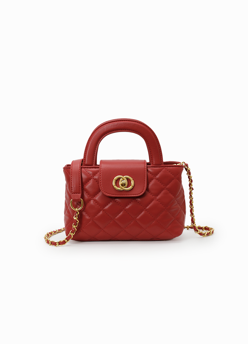 CLASSIC QUILTED CHAIN KELLY BAG(MMA1073) <Bundle>
