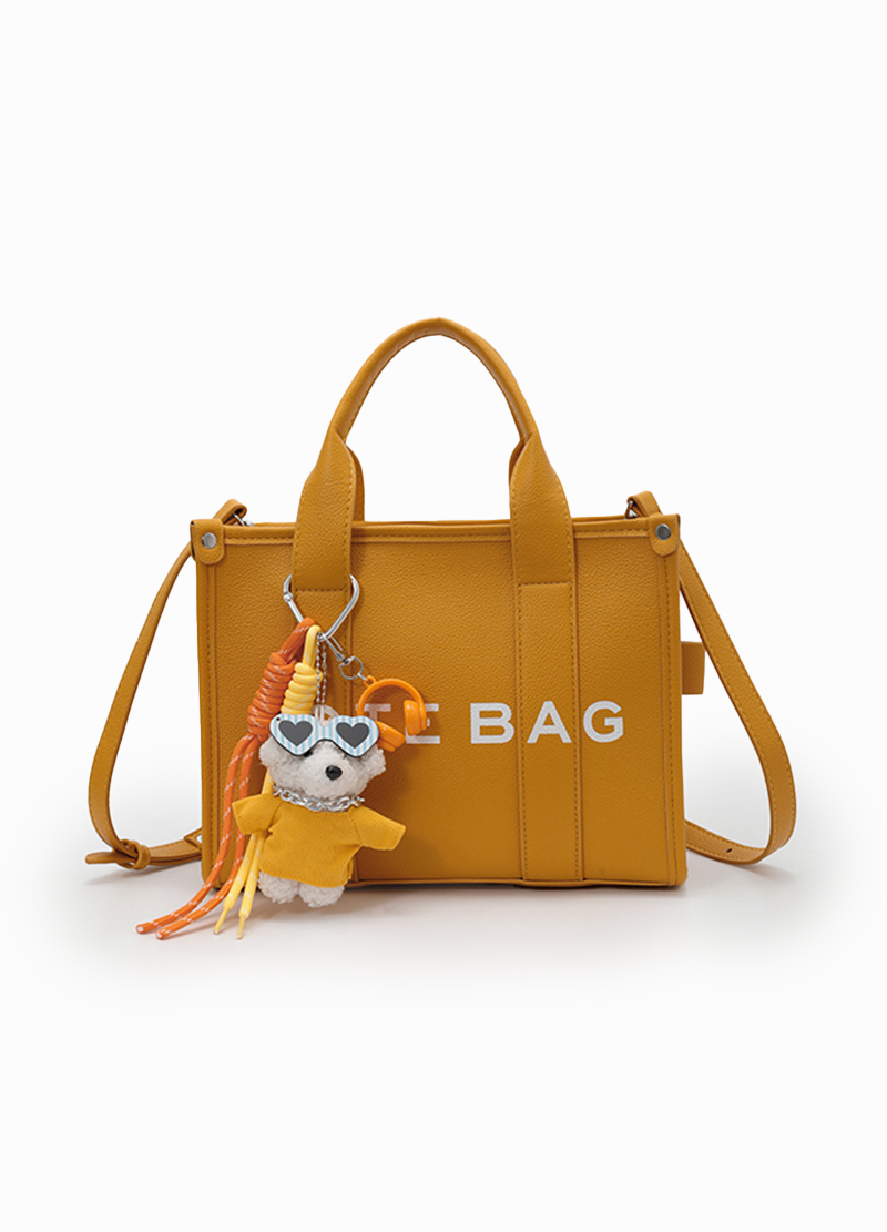 LUXURY LARGE TOTE BAG WITH CHARM(MMA1082) <Bundle>