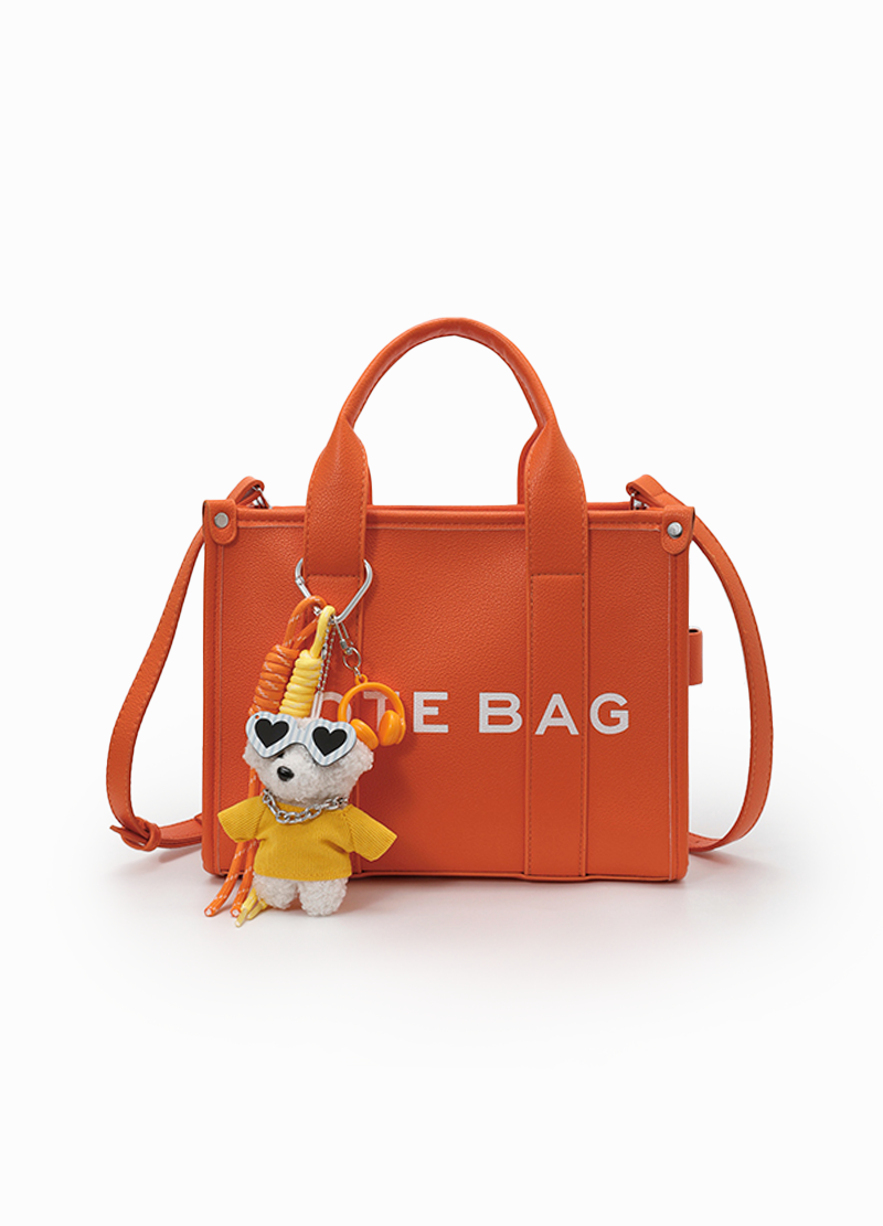 LUXURY LARGE TOTE BAG WITH CHARM(MMA1082) <Bundle>