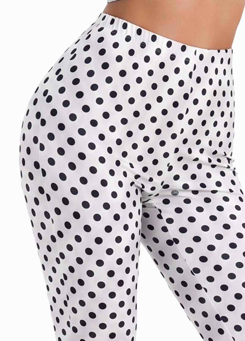POLKA DOT HALTER TOP & KNEE-LENGTH SHORTS SET(MMS7030) <Bundle>