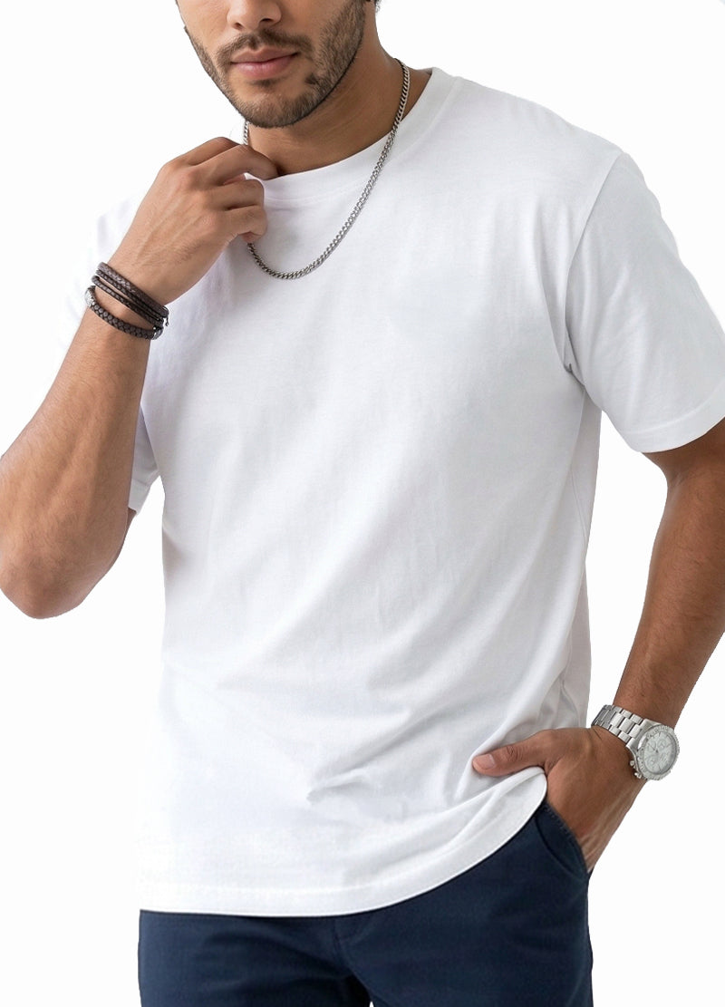 DODO MEN'S BASIC ROUND NECK T SHIRT(DMT1101) <Bundle>
