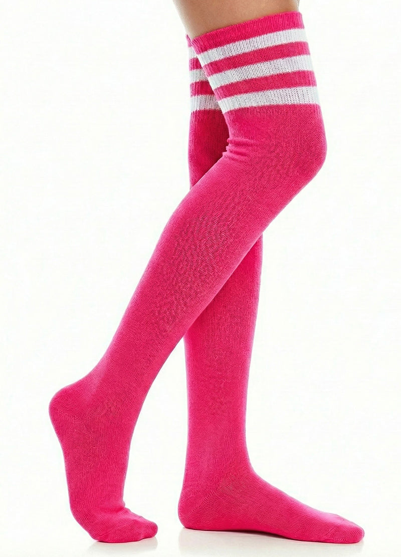 SPORTY LINE  KNEE SOX(DWA5003) <Bundle>