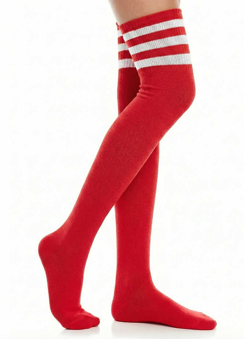 SPORTY LINE  KNEE SOX(DWA5003) <Bundle>