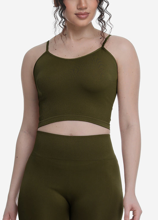 SEAMLESS CROP TANK TOP(DWT1502) <Bundle>