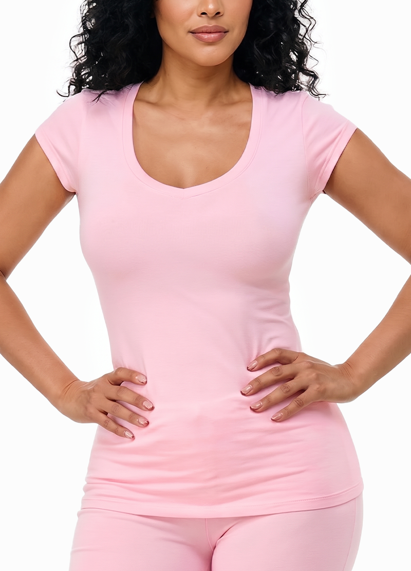 DODO BASIC V-NECK T-SHIRT(DWT2001) <Bundle>