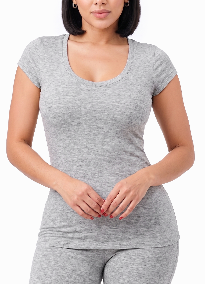 DODO BASIC V-NECK T-SHIRT(DWT2001) <Bundle>