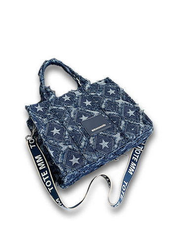 STAR DENIM TOTE(MMA1042) <Bundle>