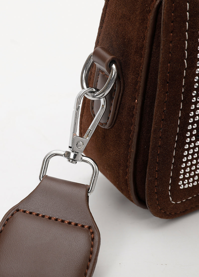 RHINSTONE SUEDE MINI BAG(MMA1067) <Bundle>